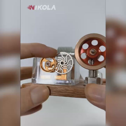 Stirling Engine Music Box
