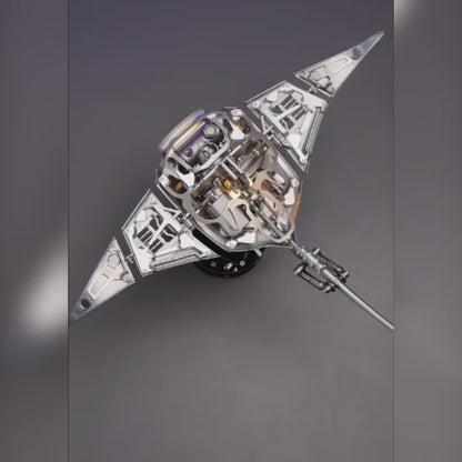 Manta Ray DIY Kit - Blue - Mechanical Ocean Creature Kit