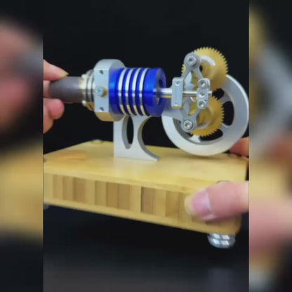 M20 Stirling Engine - M20-TZ-V4 - Precision Mechanical Display