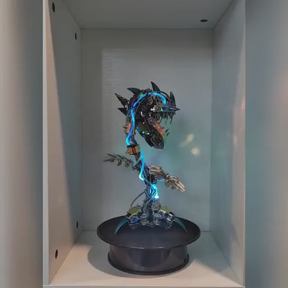 Cannibal Flower - Steampunk 3D Metal Model Kit