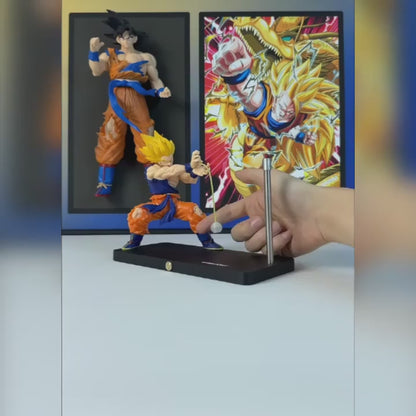 Dragon Ball Kamehameha Night Light - Magnetic LED Display