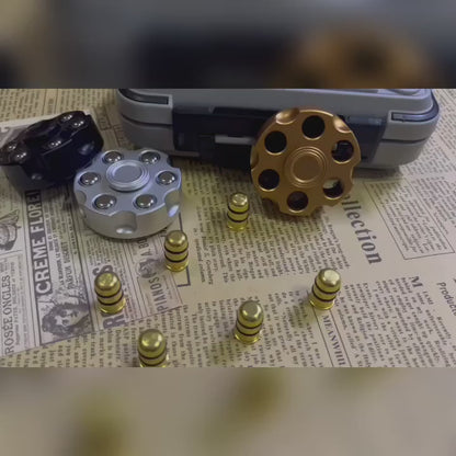 Brass Finger Gyro Spinner - Precision Brass Gyro Spinner