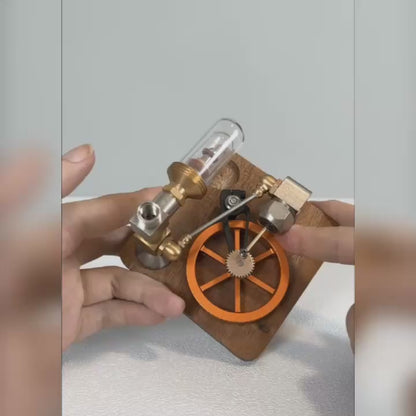 Stirling Engine with Adjustable Speed Controller