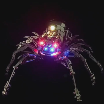 Mechanical Spider - Light-Up 3D Metal Model Kit