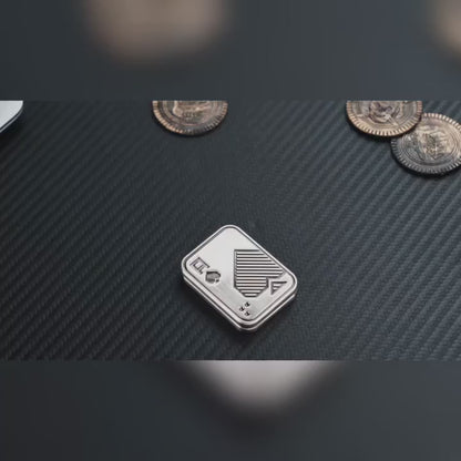 Ace of Spades Metal Slider - Compact Metal Push Fidget