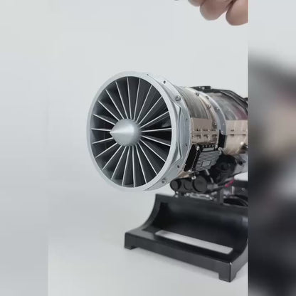 F35 Fighter Jet Metal Turbofan DIY Kit - Aviation Build Model