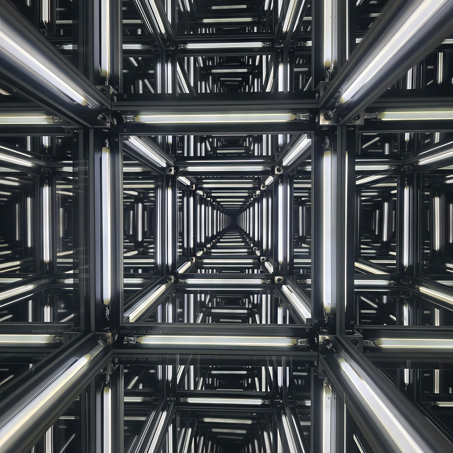 The Curious Mind 4D Infinite Space Abyss Night Light features an acrylic and ABS construction with an immersive tunnel effect created by LED lights.
