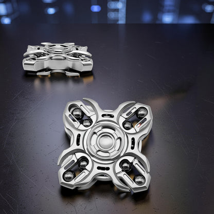 The Curious Mind Oracle Metal EDC Fidget Spinner with smooth tactile action and premium metal finish.